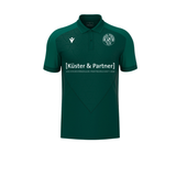 Heesseler SV Poloshirt 1.Herren weiß/flaschengrün