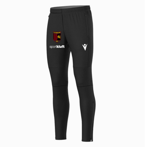 Macron Thames Hero sportliche lange Sporthose mit Vereinswappen